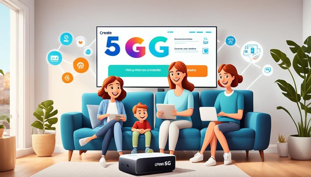 5G家居寬頻對視頻串流服務的好處
