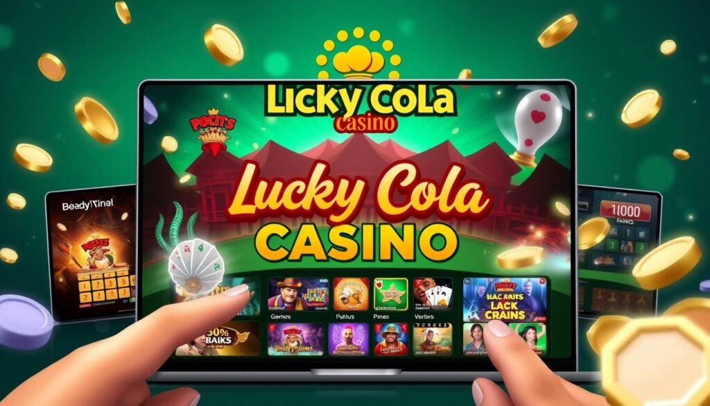 How to join Lucky Cola Casino
