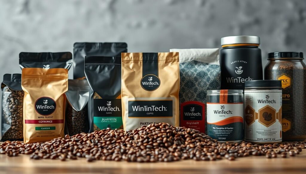 packaging of coffee beans